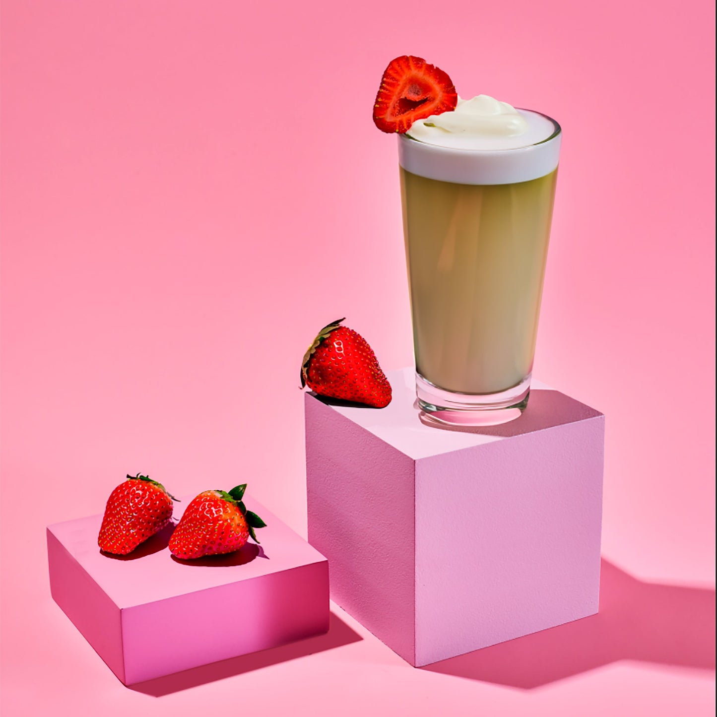 Strawberry Matcha Latte Kit – Tea Drops