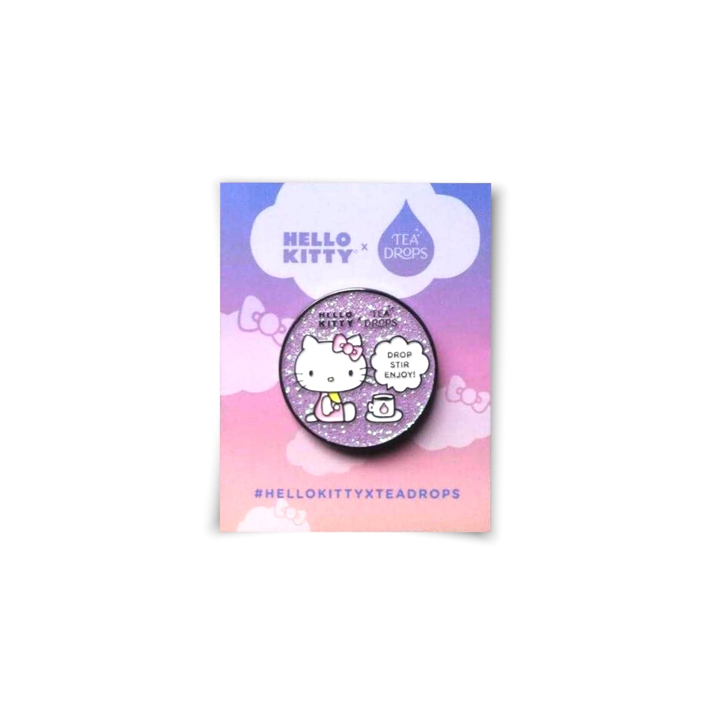 Tea Drops x Hello Kitty: Limited Edition Enamel Pins